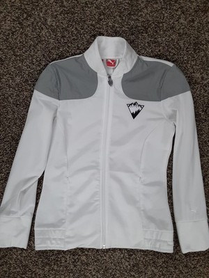 Scuderia Ferrari X Puma Full Zip White Track Jacket Womens Medium