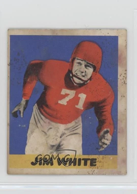 1948 Leaf Jim White #45 Rookie RC