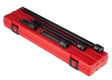 Sunex 1/2 In. Dr. Impact Extension Set - (3", 5", 10", 15") -- Model: 2500