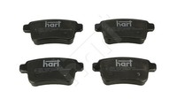 Hinterachse Hart 253 768 Bremsbelagsatz, Scheibenbremse FüR MERCEDES-BENZ,RENAUL