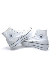 Size 6 - Converse Chuck Taylor All Star Platform High White