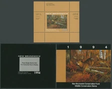 1994 CANADA-NEW BRUNSWICK CONSERVATION FUND, WHITE TAIL DEER, VD.#NBW1