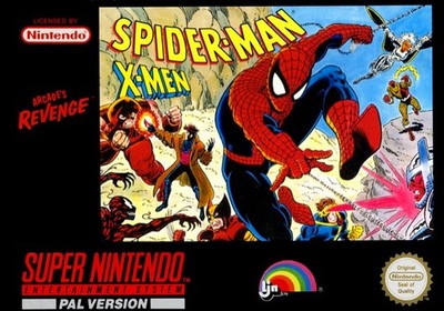 SNES - Spider-Man X-Men: Arcade's Revenge / Spiderman mit OVP sehr guter Zustand