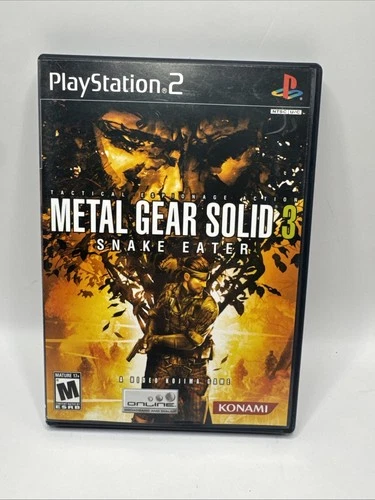 Metal Gear Solid 3 Snake Eater (2004) Sony PlayStation 2 PS2 Complete Manual CIB