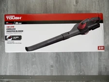 NEW Hyper Tough 20V Max 20Volt 100 CFM Cordless Leaf Blower Sweeper -Blower Only