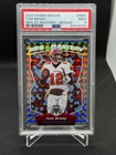 2020 Panini Mosaic Men of Mastery Tom Brady Silver PSA 9