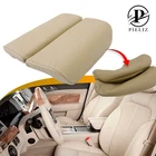 Fits 2009-2016 Lincoln MKS Center Console Armrest PU Leather Cover Beige