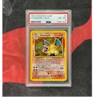 Pokémon TCG Charizard Base Set Holo Rare Card 4/102 PSA 8 1999