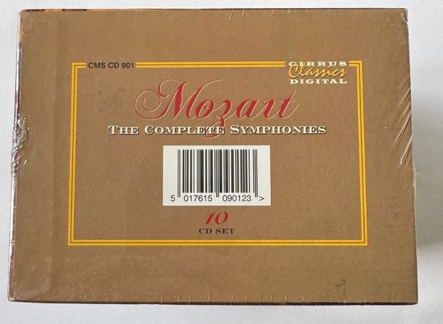 Mozart - The Complete 50 Symphonies - 10 CD BOXSET - NEW SEALED - Image 3 of 4