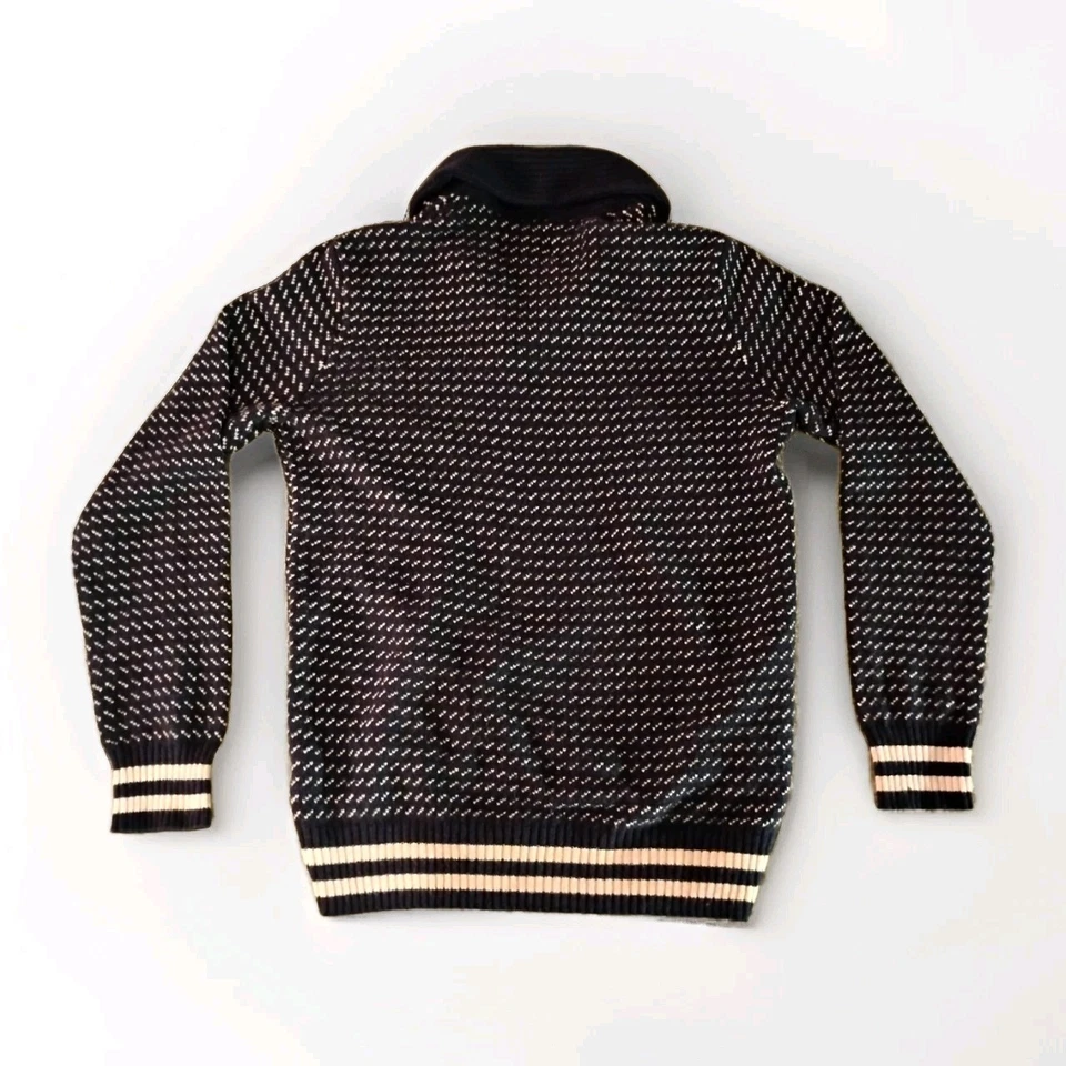 American Eagle Outfitters 男式毛衣灰色,棉混纺,V 领,套衫 — 第 4/4 张图片