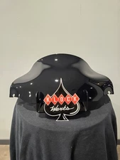 USED Klock Werks 8.5" Black Flare 1996-2013 Harley Davidson FLH 2310-0275