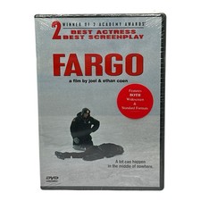 Fargo DVD, 1997 Frances McDormand - William H. Macy - Steve Buscemi - NEW 