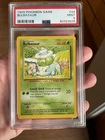 Nintendo 1999 Pokemon TCG Bulbasaur Base Set 44/102 PSA 9 Graded