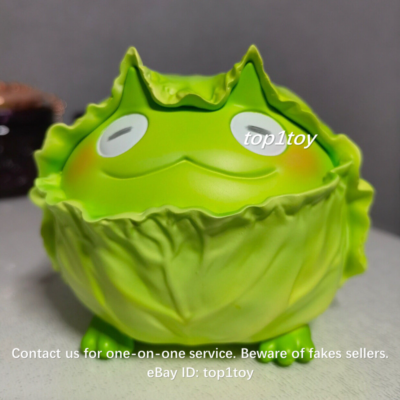 3.0 DODONGO フィギュア ANIMAL PLANET x DODOWO Fruit Fairy Cabbage Horned Frog Limited Art