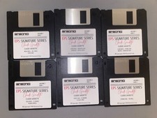 Ensoniq 6 Disk Library Set - CLAUDE GAUDETTE VOL's 1-2 for ASR-10 TS-10 EPS