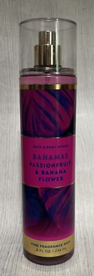 Bath & Body Works Bahamas Passionfruit & Banana Flower Fine Fragrance Mist 8 Oz