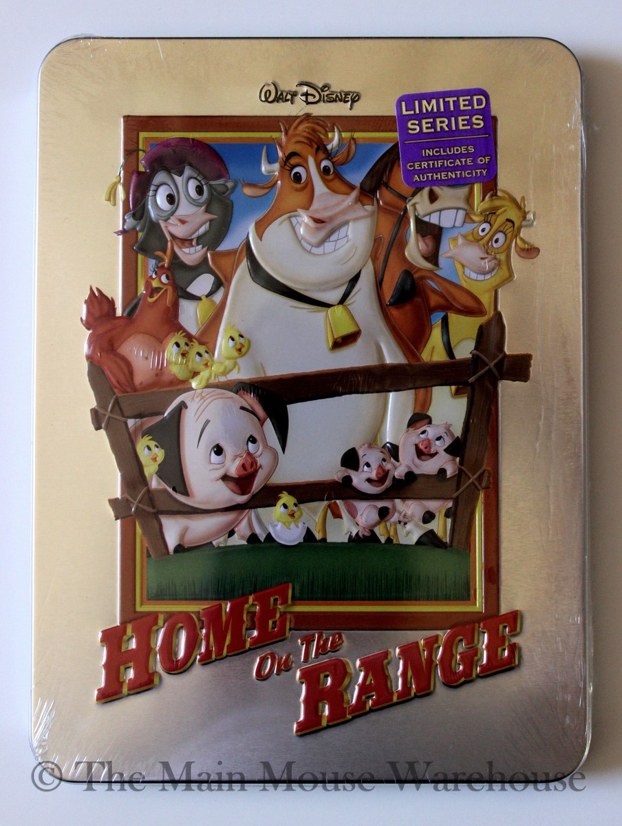 Disney Farm Cows Home On The Range on DVD in Real 3D Collectible