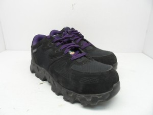 timberland pro women's powertrain alloy toe work shoes