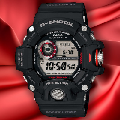 Casio G-SHOCK Master of G RANGEMAN GW-9400J-1JF Triple Sensor ver.3  from Japan