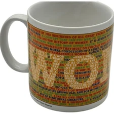 Vintage Woman Mug The Toscany Collection Japan 1980 1981 Art 101 Kenneth Grooms