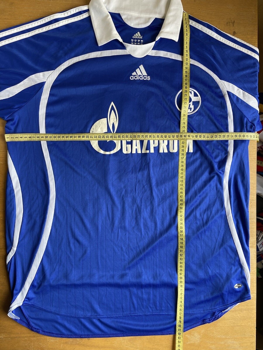 SCHALKE 2006 2007 HOME FOOTBALL SHIRT SOCCER JERSEY ADIDAS 055419