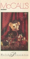 McCall's Holiday Pleasures Pamphlet December 1990 Christmas Patterns Prices