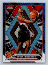 2023-24 Topps Chrome Sapphire #60 Scoot Henderson