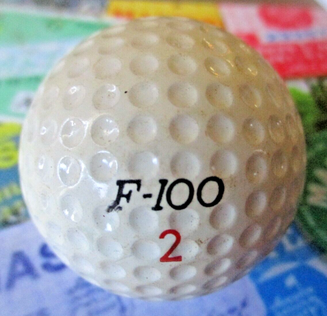 vtg - FAULTLESS F-100 Golf Ball - E 6 - #2 | eBay