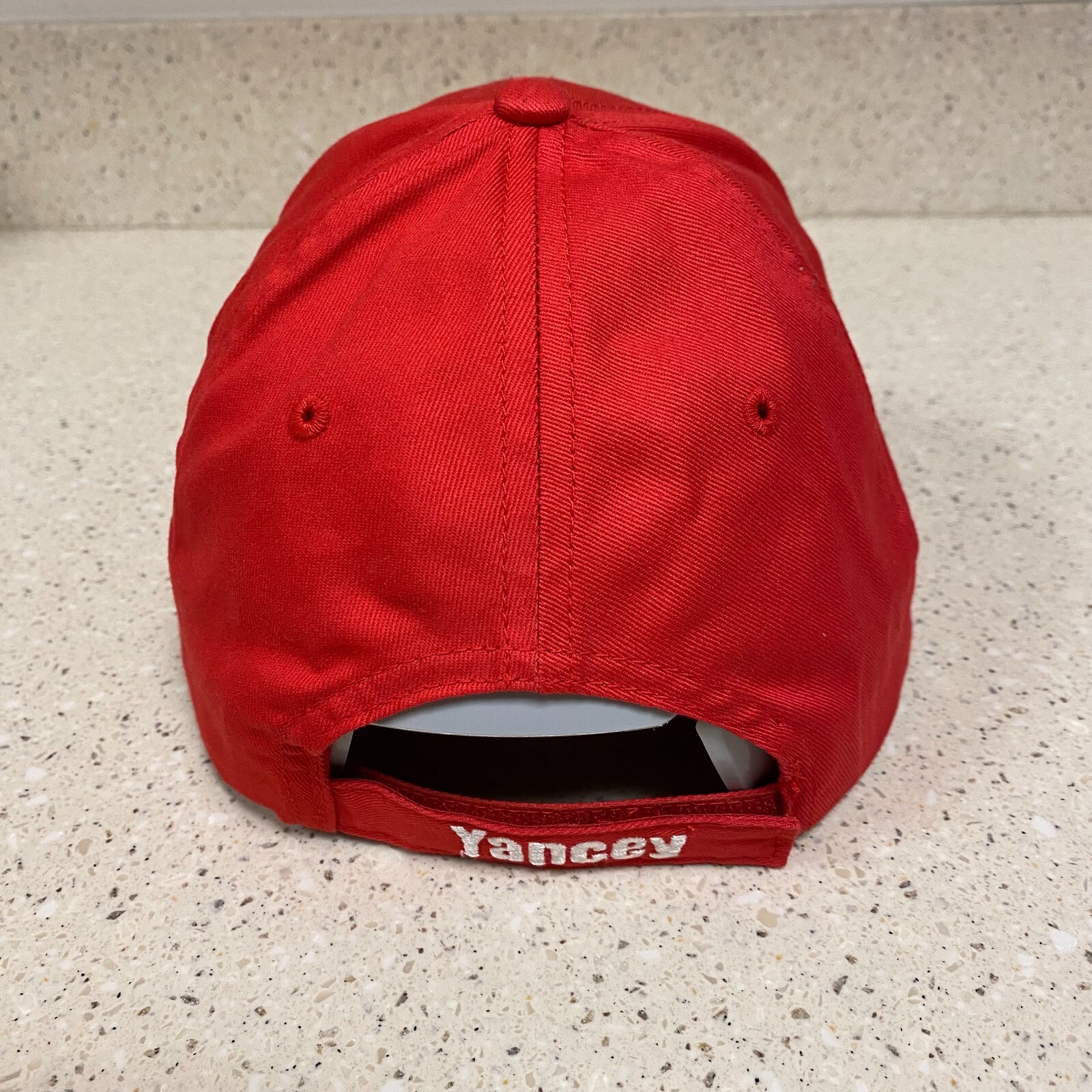 CAT The Rental Store Hat Cap red adjustable Yancey Caterpillar