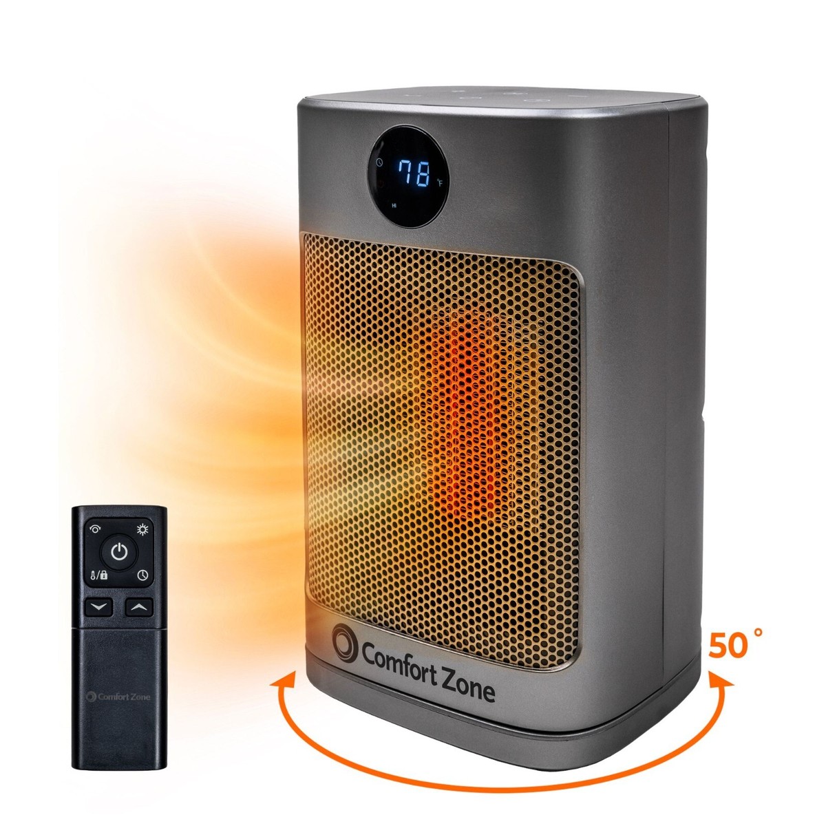 Heater With Remote Replacement For Allen+Roth Electric Fireplace Heater ...