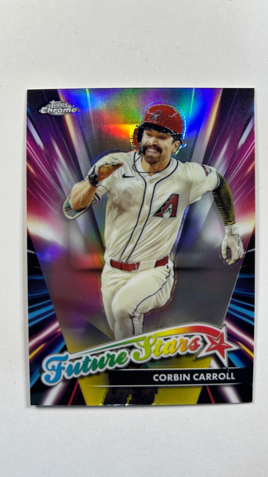 Corbin Carroll 2024 Topps Chrome Update Future Stars #FSU-3 Refractor