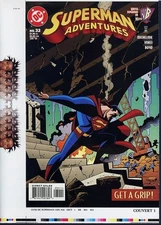 Superman Adventures 32 COVER PROOF Manley Art 1999 DC Comics Production Art WB