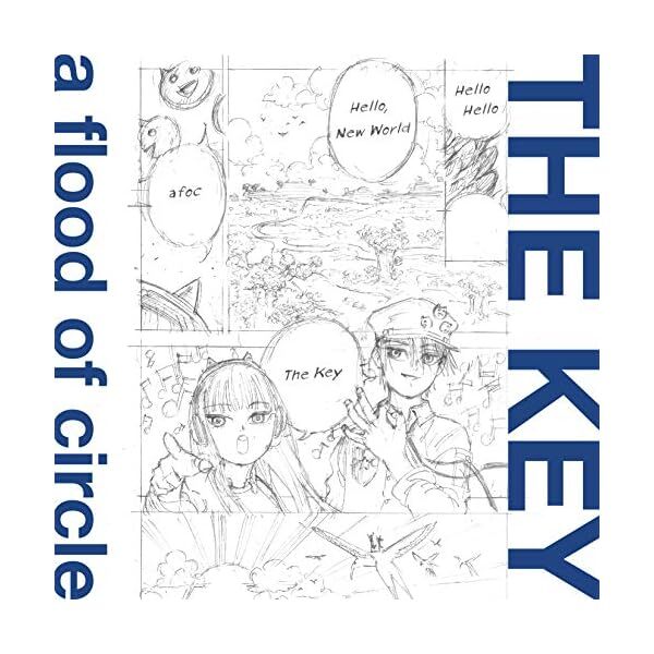 The Key a flood of circle Gunjou no Magmell CD Japan TECI-678 4988004152