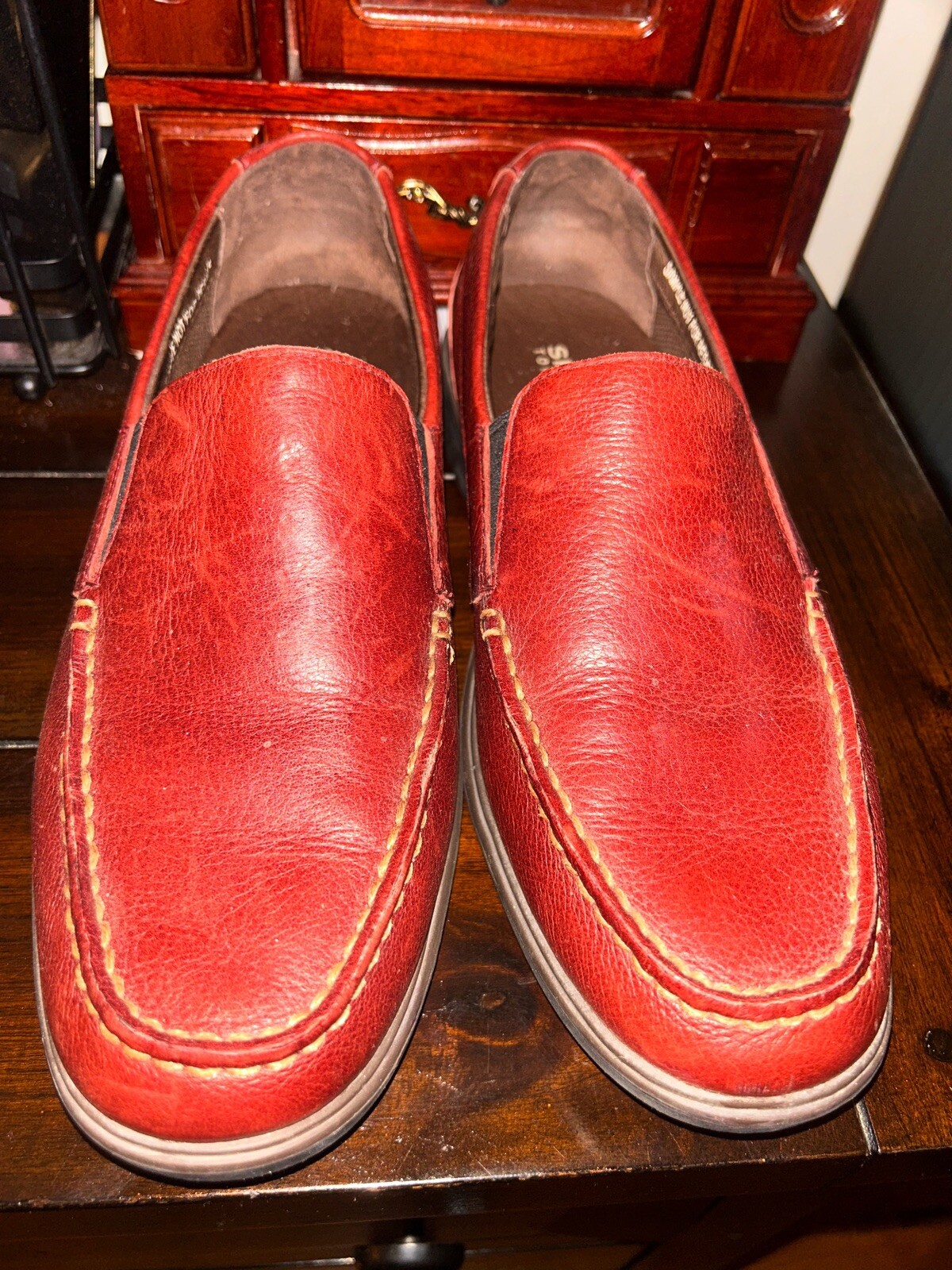 Wolverine Sperry Lexington Leather Slip-On Loafers for Men Size 9M