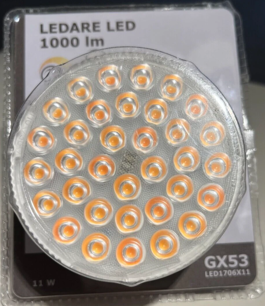 Ikea LEDARE LED Bulb GX53 1000 2700 K Dimming Adjustable Beam NEW | eBay