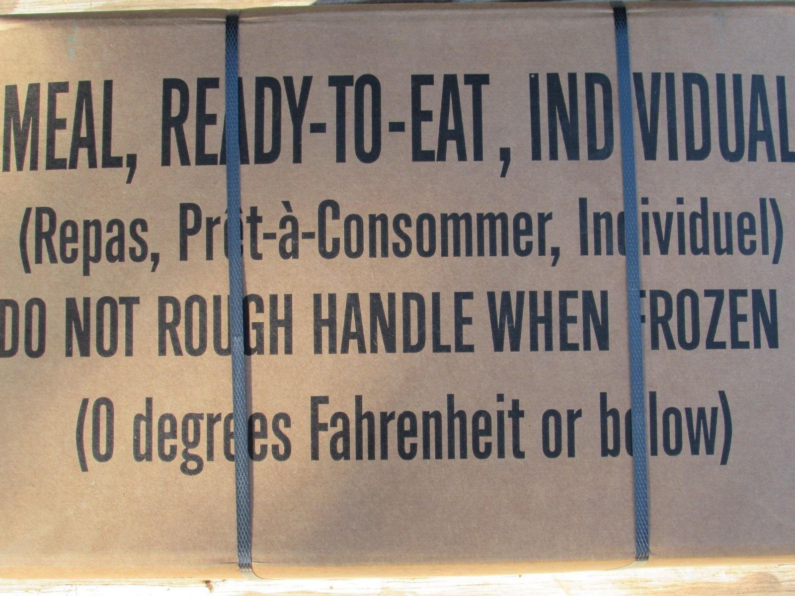 MRE sopakco Ready To Eat - Case of 12 Meals A MENU Case. Inspection 06/2025