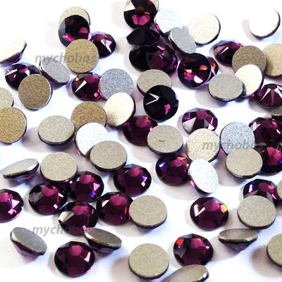 20ss AMETHYST (maxima) FLATBACK PRECIOSA Rhinestones 72pcs