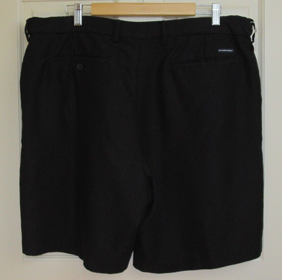 Chaps Golf Shorts Mens Size 40 Black Pockets 426400 eBay