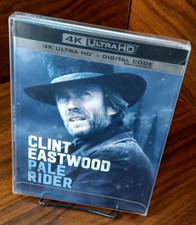 Pale Rider 1985 4K -SLIPCOVER w/PROTECTIVE SLEEVE-NEW Sealed -Free Box S H