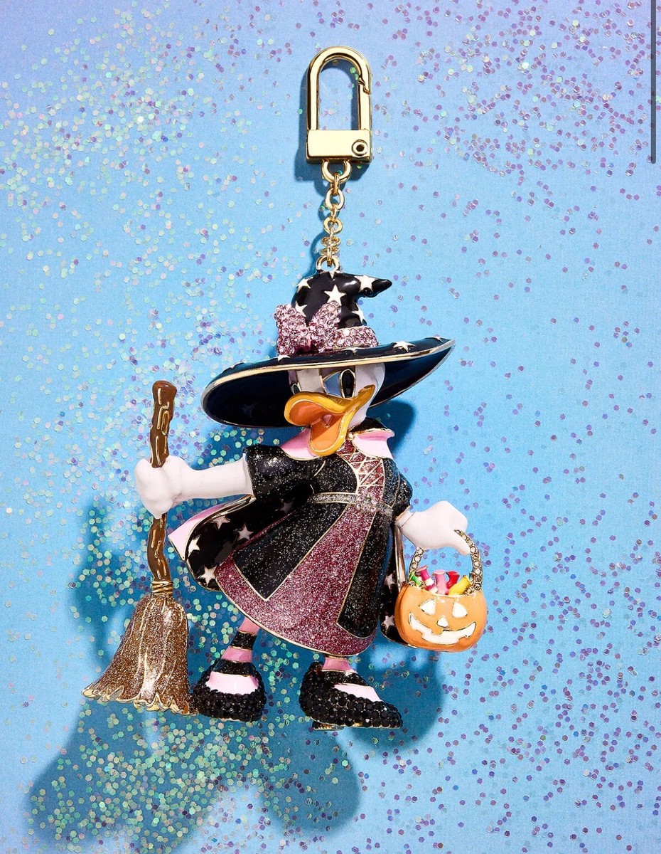 NIB BaubleBar X Disney Halloween Daisy Duck Witch Glow-In-The-Dark