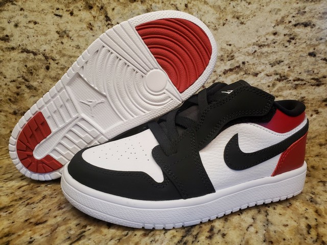 Nike Air Jordan 1 Low Alt âblack Toeâ White Gym Red Bq6066 116 PS Size 11c for sale online | eBay