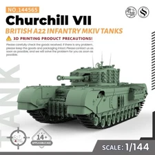 SS144565 1/144 Military Model Kit British A22 Infantry MKIV Churchill VII Tanks