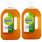 Dettol Antiseptic Disinfectant Liquid 750ml - Pack 2