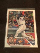 623-7 2023 Topps Series 2 Rookie David Hensley Houston Astros