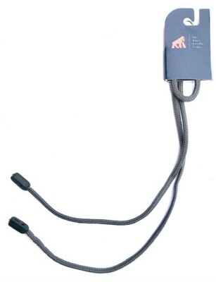 Gorilla Grip Secure Brillen-/Brillenkordelhalter/Spec.Lanyard - Gun Metal.