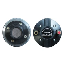 Pair 25MM Driver Horn Tweeters Titanium Compression Screw-on For Powered Speaker