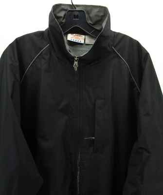 10000 Ft Above Sea Level Jacket Men XL Black Windbreaker 10000 Ft Above Sea Level Jacket Men XL Black Windbreaker