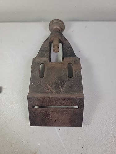 VINTAGE GAGE NO 4-1/2 TRANSITIONAL WOOD PLANE FROG & MOUNT BAR & HARDWARE H702 - Picture 4 of 13