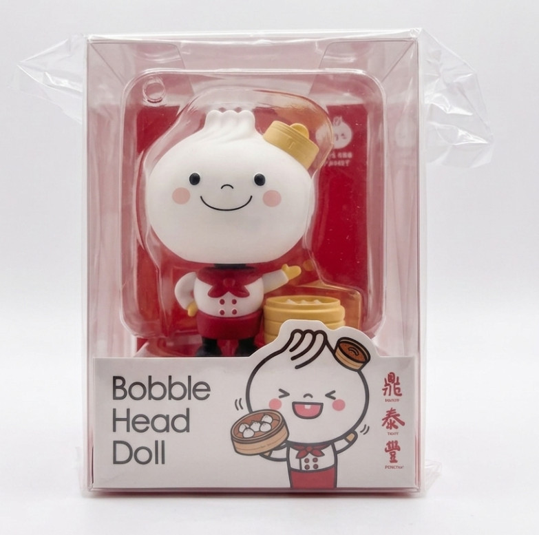 Din Tai Fung (鼎泰豐) Bao Bao Family 3.5" Bobble Head Doll - New Unopened Box