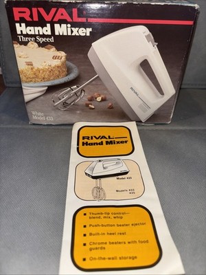 Rival 3 Speed Hand Mixer